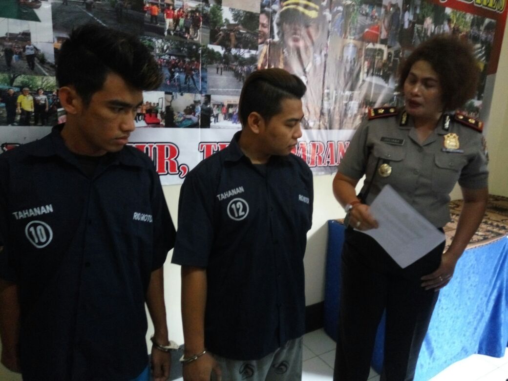 Polsekn Jebres Amankan 2  Tersangka Pemakai Narkoba jenis Shabu-shabu