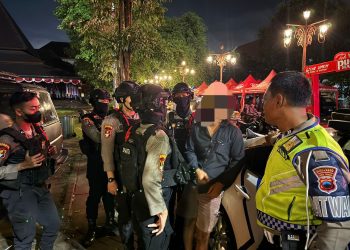 Pria Asal Karanganyar Diamankan Tim Sparta Polresta Surakarta Berkendara Tak Normal di Kawasan Pasar Gede