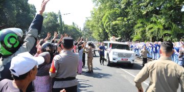 Pastikan Pengamanan Kunjungan Presiden dan Wakil Presiden RI Berjalan Aman, Kapolresta Surakarta Turun Langsung Dilapangan