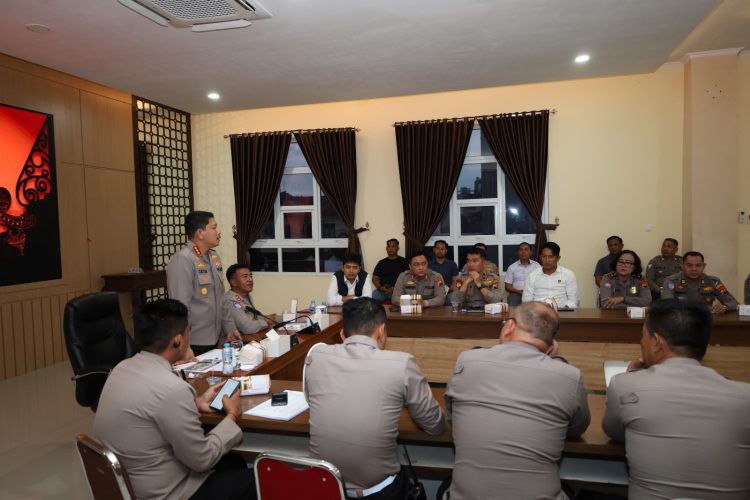 Kapolresta Surakarta Gelar Minggu Kasih Bersama PJU di Ruang PPKO