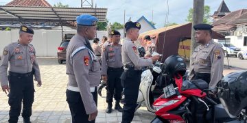 Penegakan Disiplin Internal, Propam Cek Kelengkapan Personel Sat Samapta Polresta Surakarta