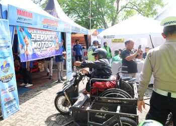 Libur Nataru 2025, Polresta Surakarta Sediakan Servis Gratis Kendaraan bagi Pemudik dan Ojek Online di Pos Yan Beteng Vasternburg