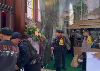 Jelang Natal 2025, Polresta Surakarta Laksanakan Sterilisasi Gereja di Wilayah Kota Solo